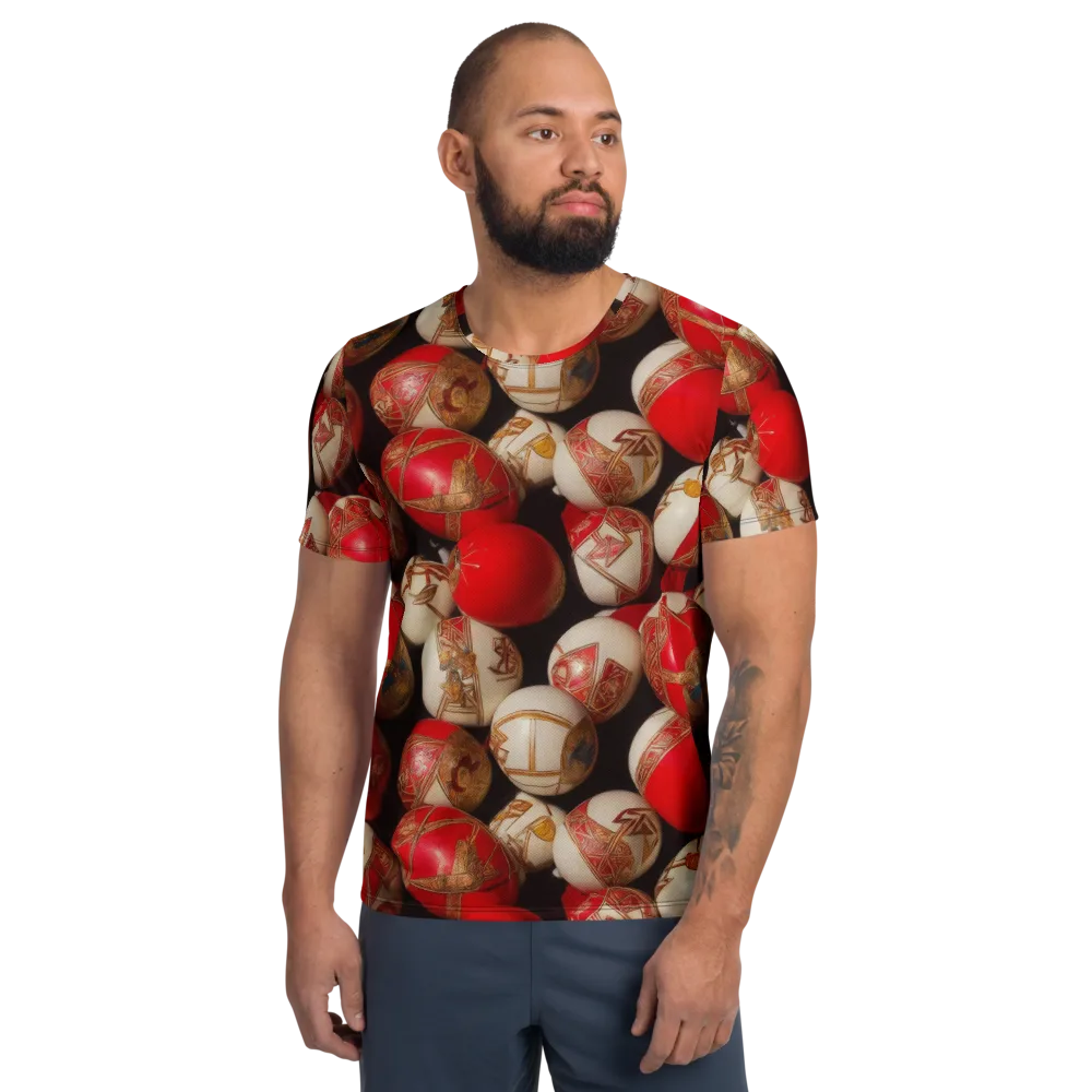Crimson Relic on Men's Athletic T-Shirt — Front
