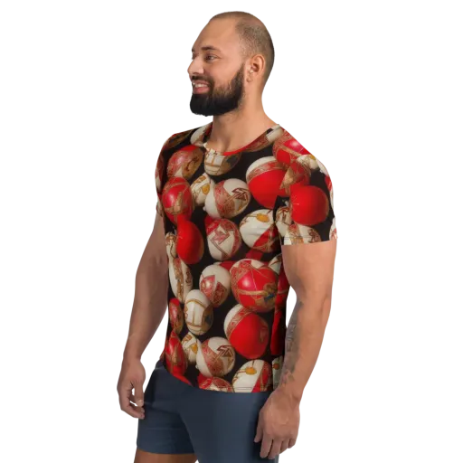 Crimson Relic on a Men's Athletic T-Shirt