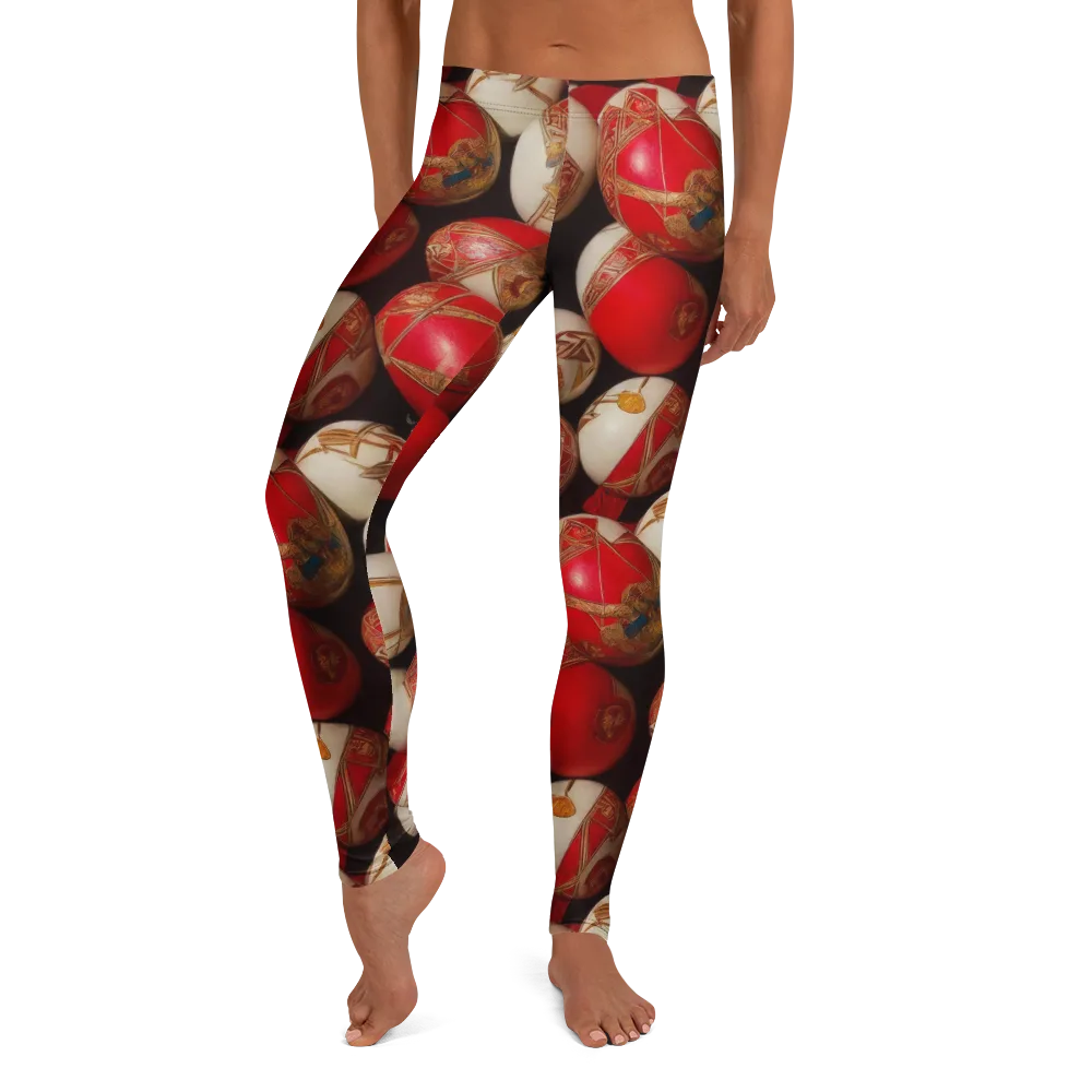 Crimson Relic on Leggings — Front