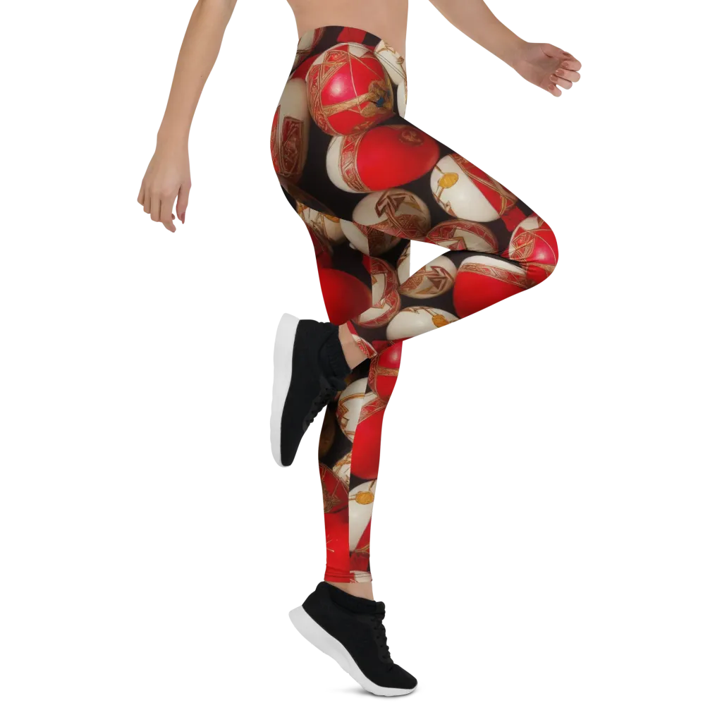 Crimson Relic on Leggings — Right