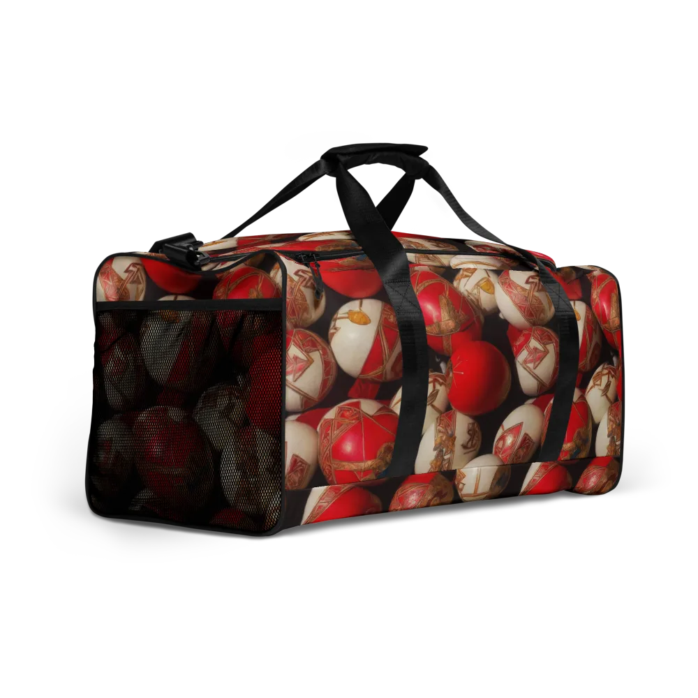 Crimson Relic on Duffle Bag — Right Front