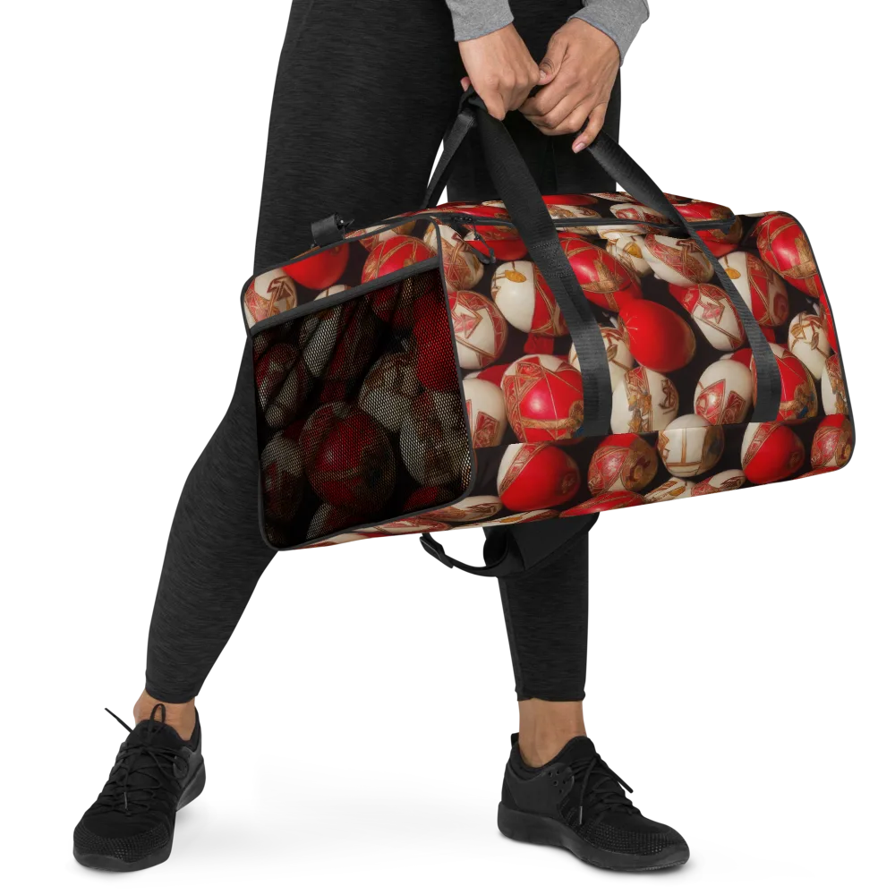 Crimson Relic on Duffle Bag — Right Front