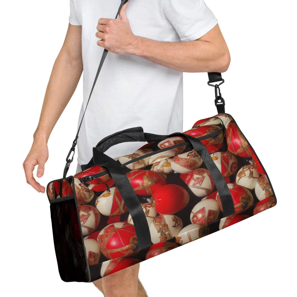 Crimson Relic on Duffle Bag — Right Front