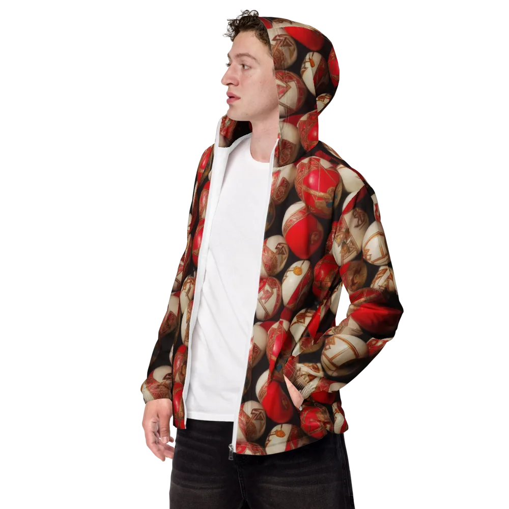 Crimson Relic on Men's Windbreaker — Left Front