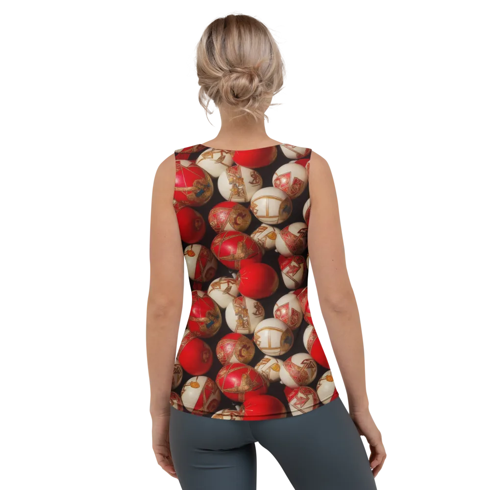 Crimson Relic on Women's Tank Top — Back