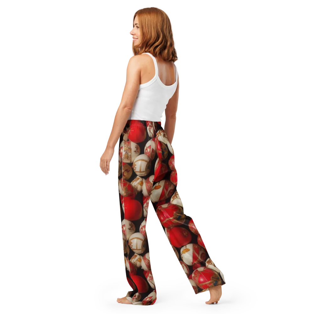 Crimson Relic on Women's Pajama Pants — Back