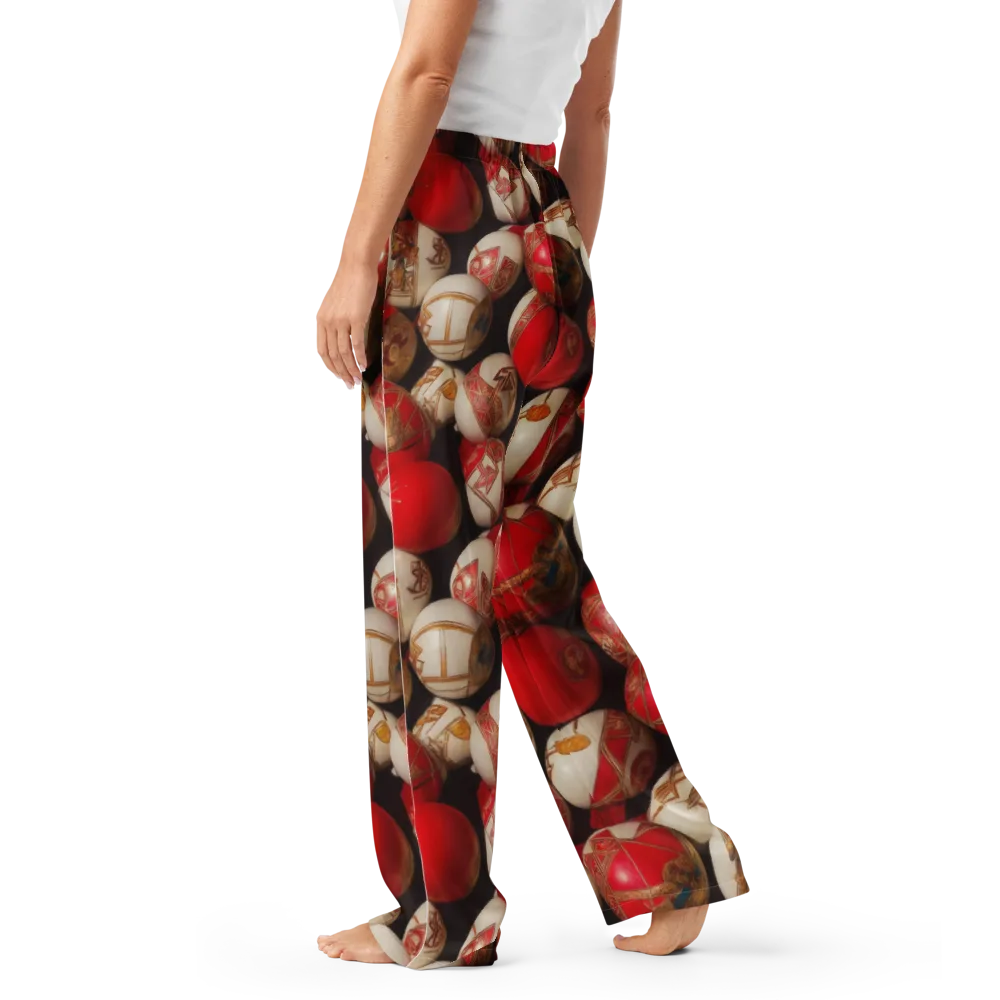 Crimson Relic on Women's Pajama Pants — Left