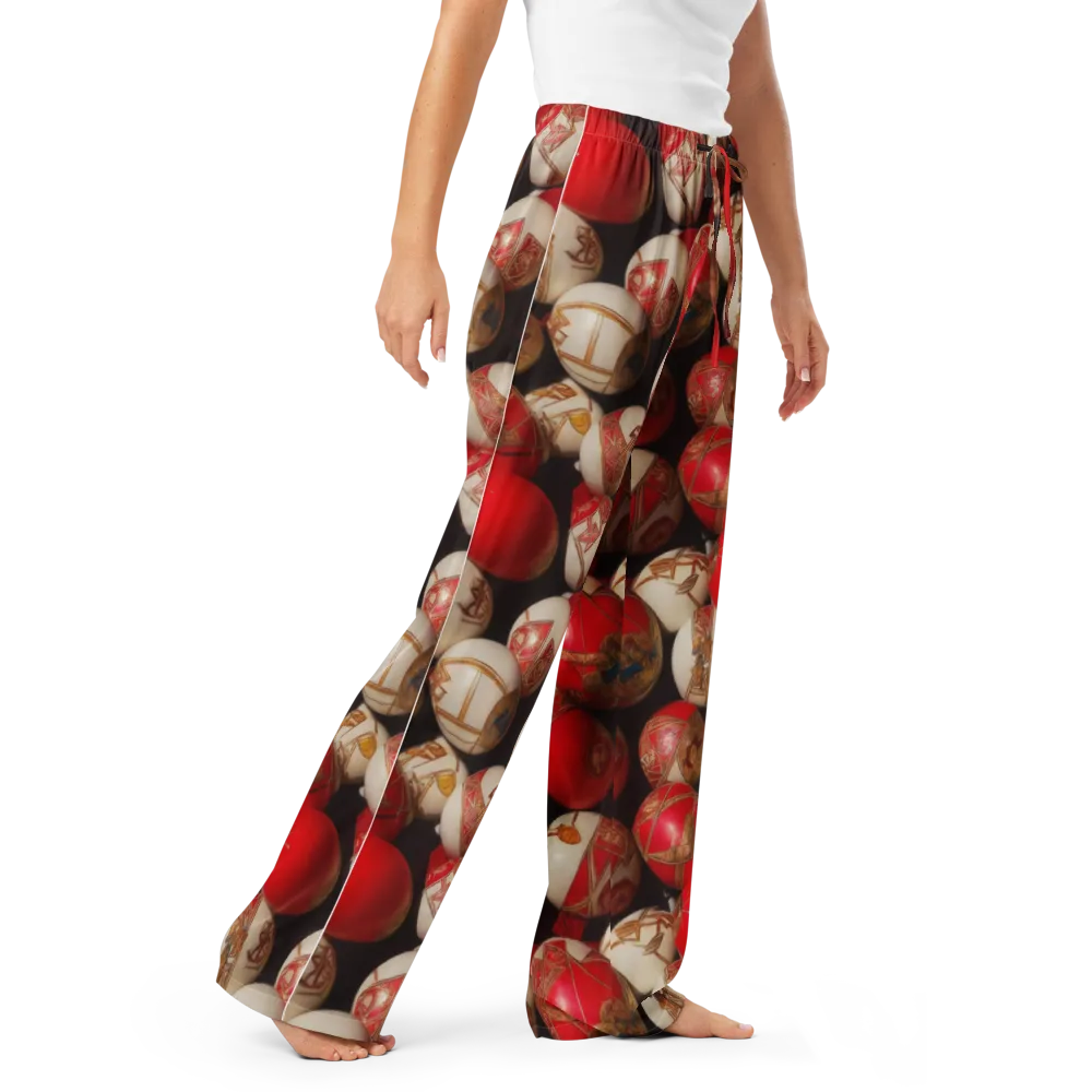Crimson Relic on Women's Pajama Pants — Right Front