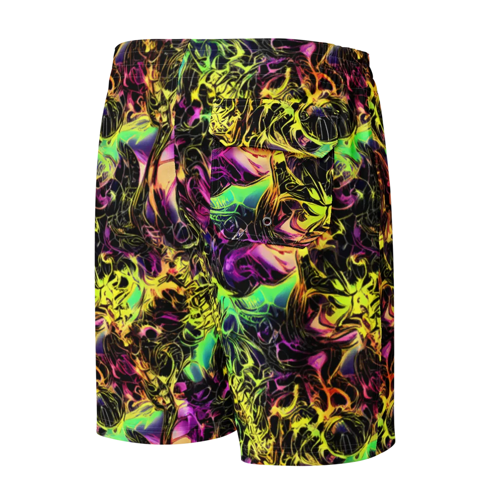Hypercolor Wilds on Men's Board Shorts — Back