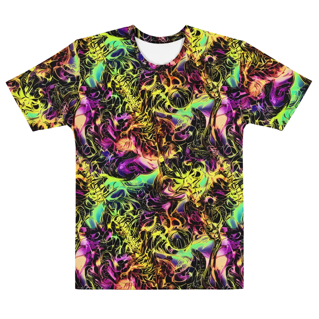 Hypercolor Wilds on Men's Cotton Crew Neck T-Shirt — Front