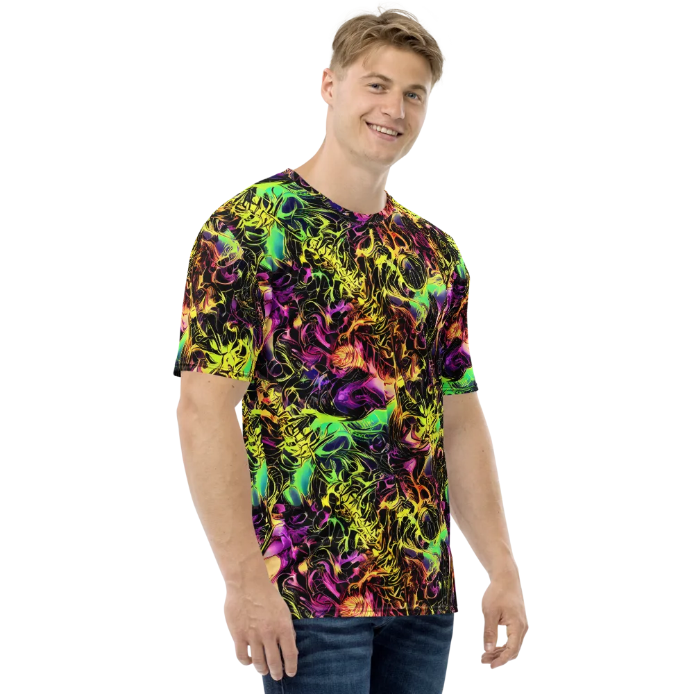 Hypercolor Wilds on Men's Crew Neck T-Shirt — Right