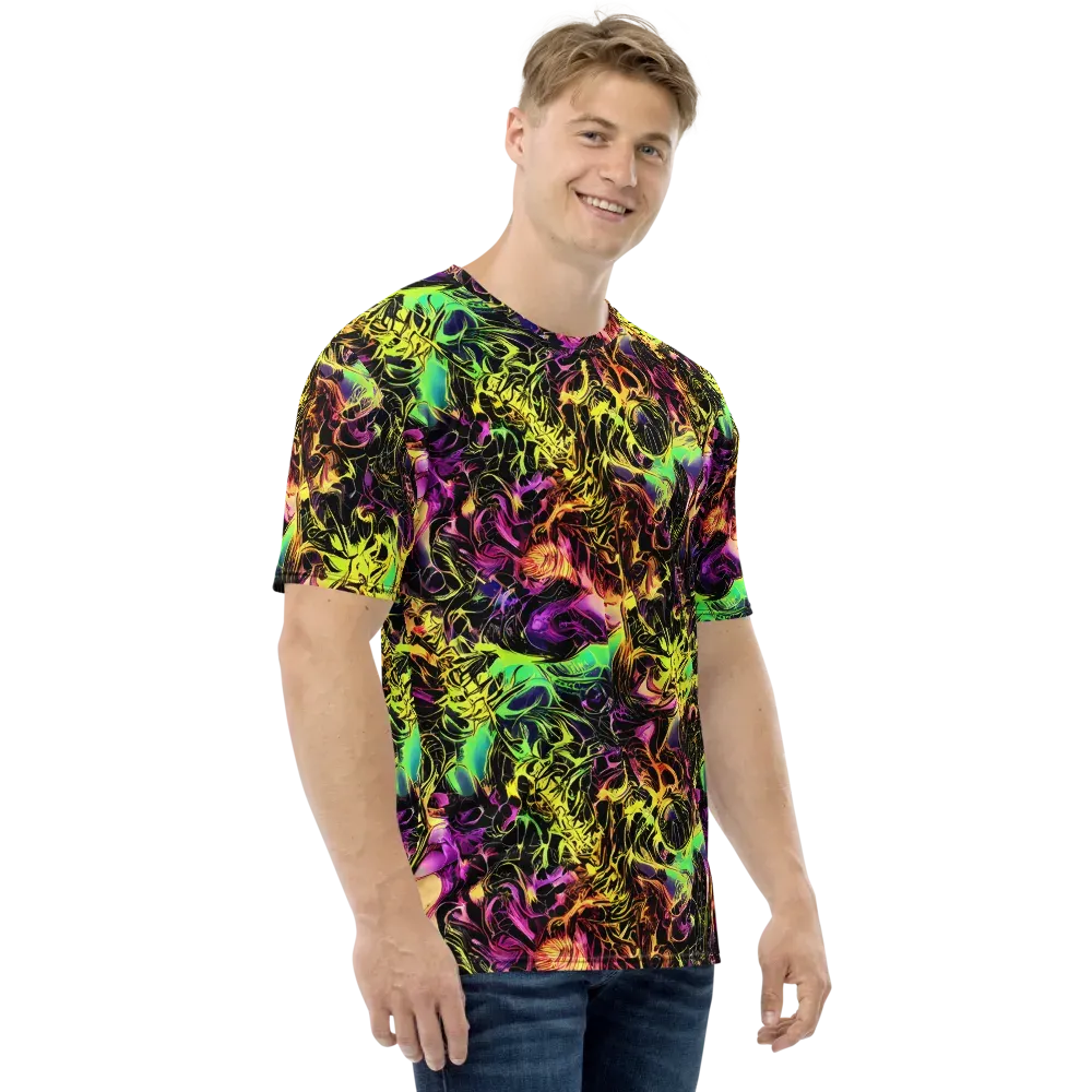 Hypercolor Wilds on Men's Crew Neck T-Shirt — Right