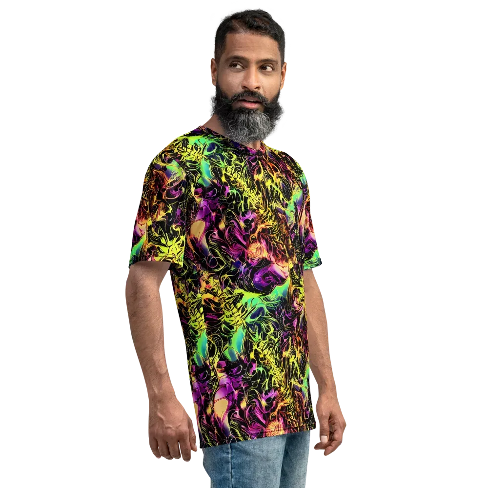 Hypercolor Wilds on Men's Crew Neck T-Shirt — Right