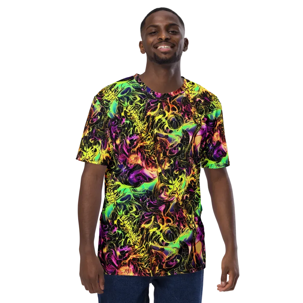 Hypercolor Wilds on Men's Crew Neck T-Shirt — Front