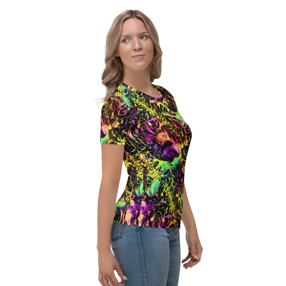 Hypercolor Wilds on Women's Crew Neck T-Shirt — Right