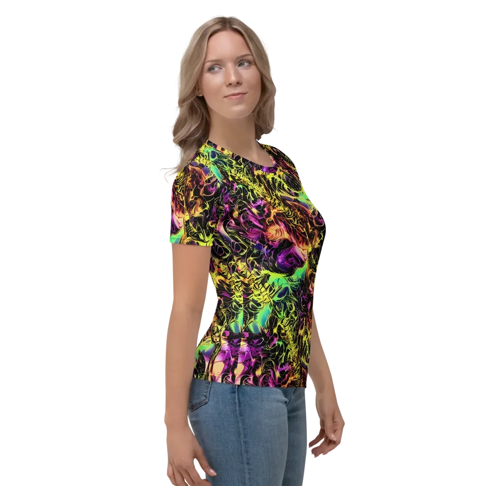 Hypercolor Wilds on Women's Crew Neck T-Shirt — Right