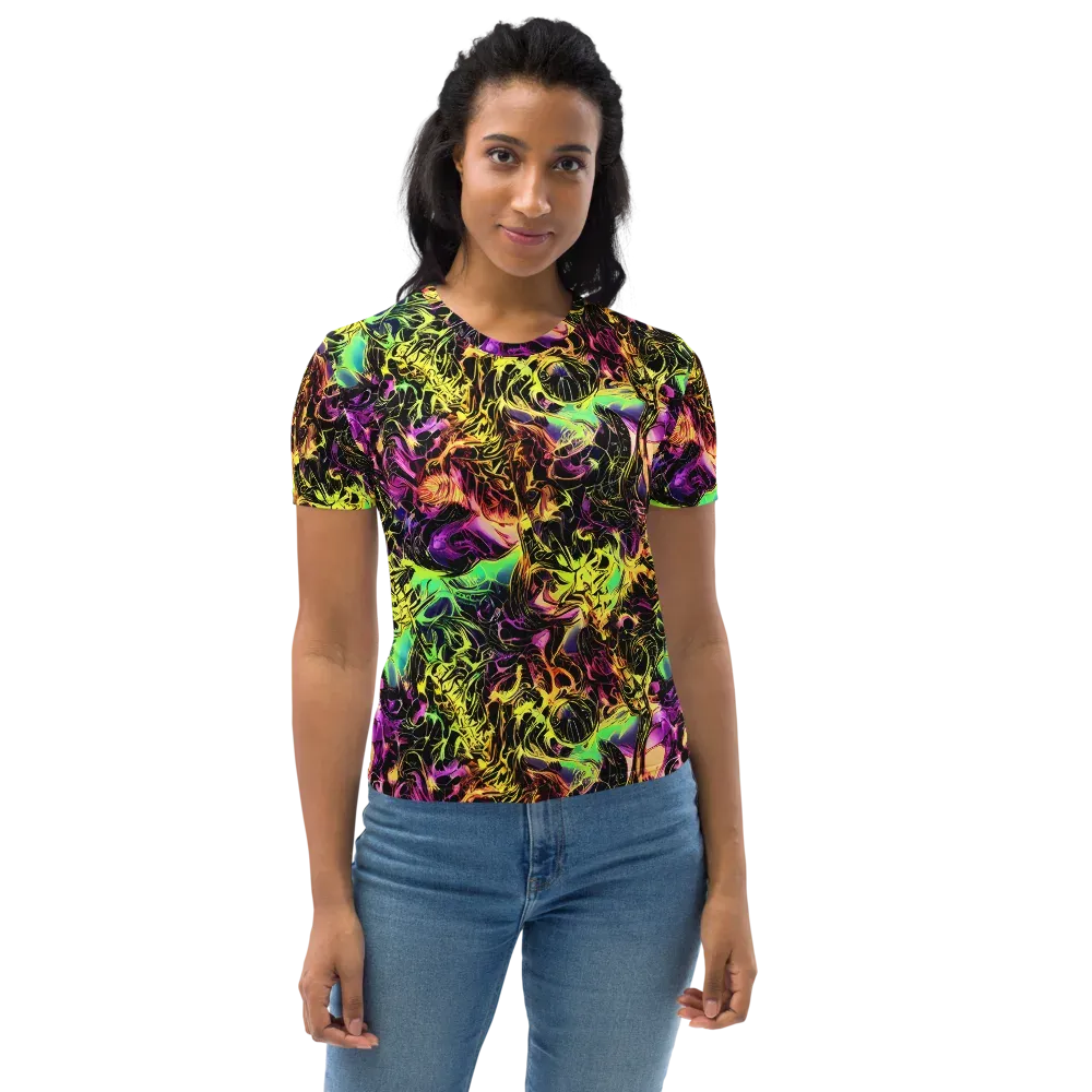 Hypercolor Wilds on Women's Crew Neck T-Shirt — Front