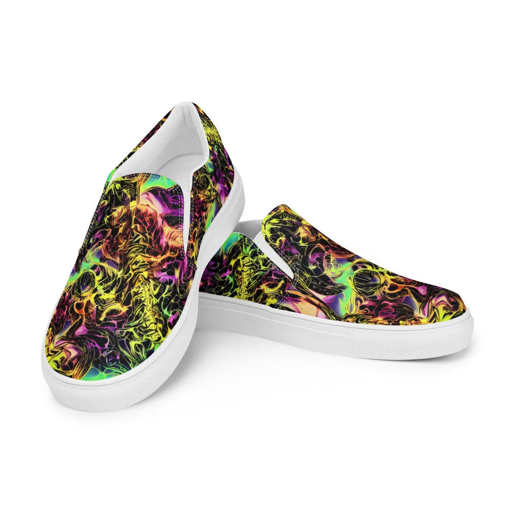 Hypercolor Wilds on Men's Slip-On Canvas Shoes — Left Front