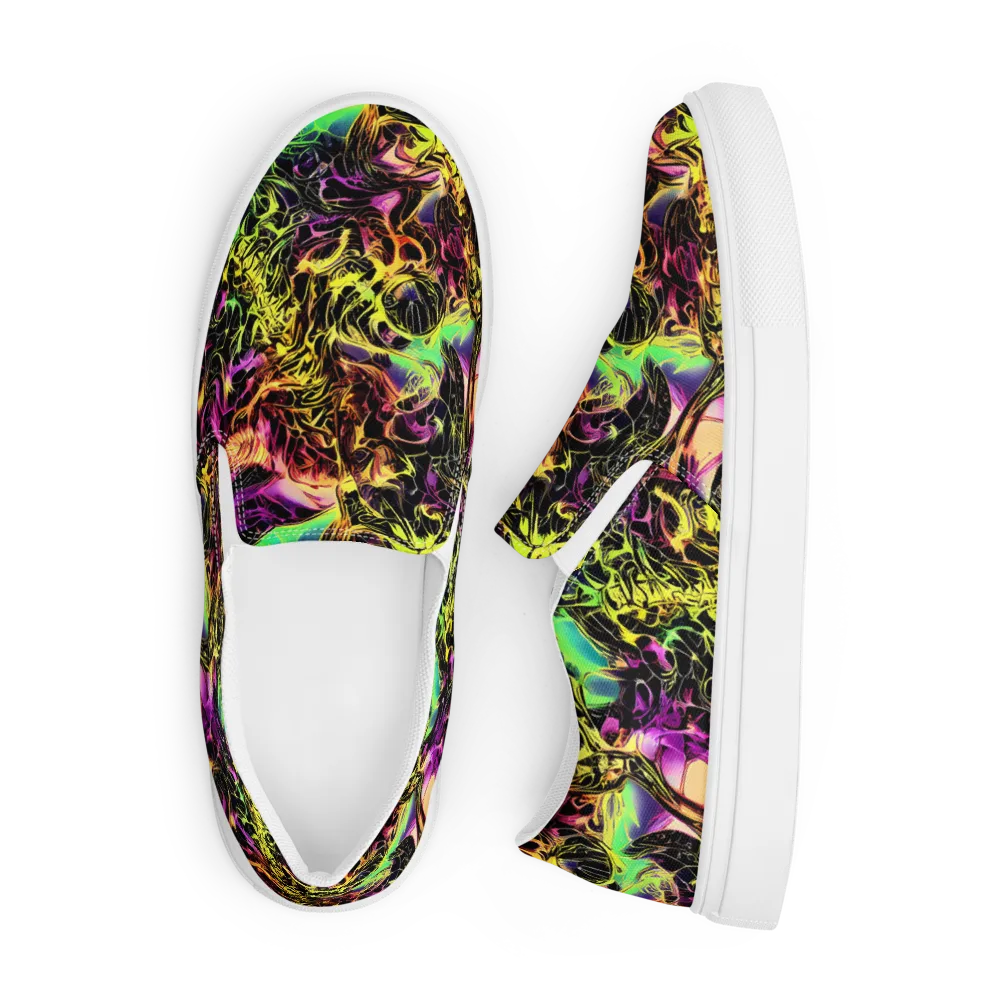 Hypercolor Wilds on Men's Slip-On Canvas Shoes — Front