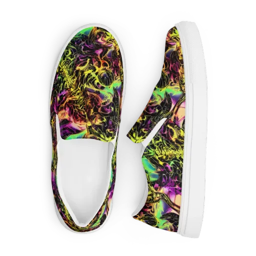 Hypercolor Wilds on a Men's Slip-On Canvas Shoes