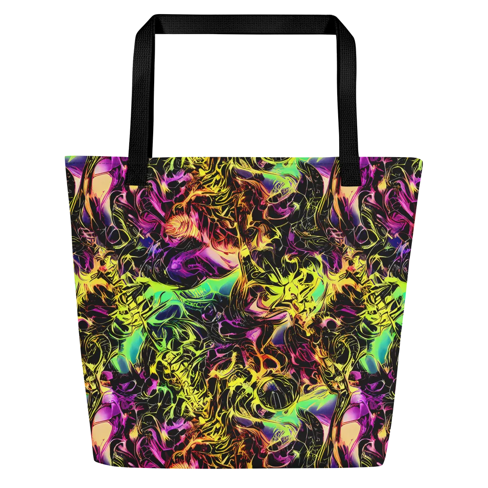 Hypercolor Wilds on Large Tote Bag W/ Pocket — Front