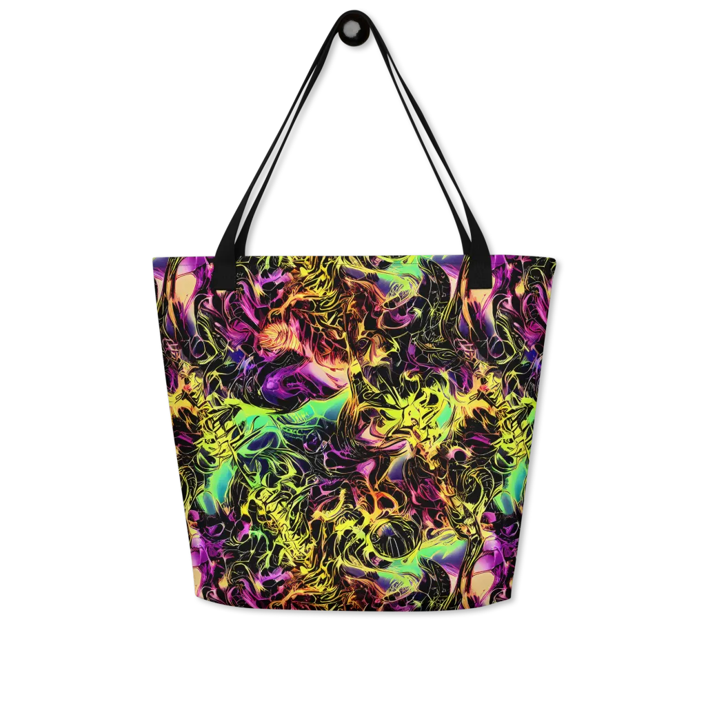 Hypercolor Wilds on Large Tote Bag W/ Pocket — Front