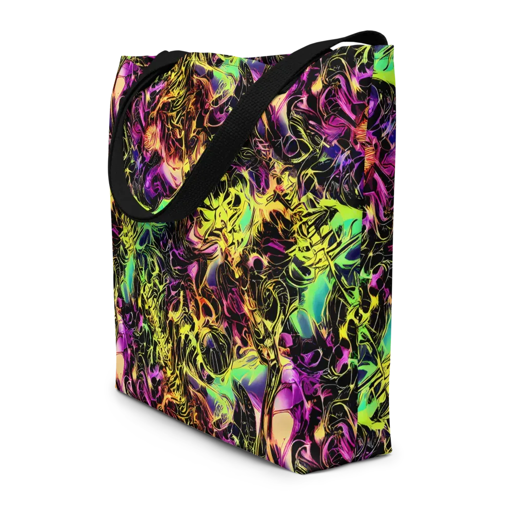 Hypercolor Wilds on Large Tote Bag W/ Pocket — Front