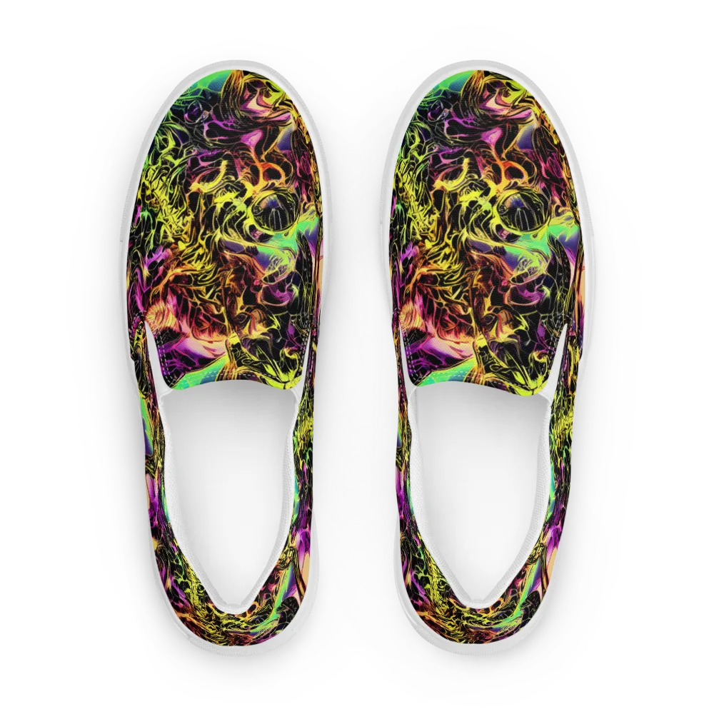 Hypercolor Wilds on Women's Slip-On Canvas Shoes — Front
