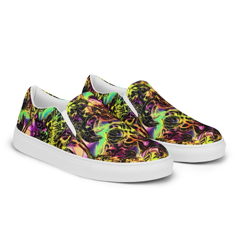 Hypercolor Wilds on Women's Slip-On Canvas Shoes — Right Front