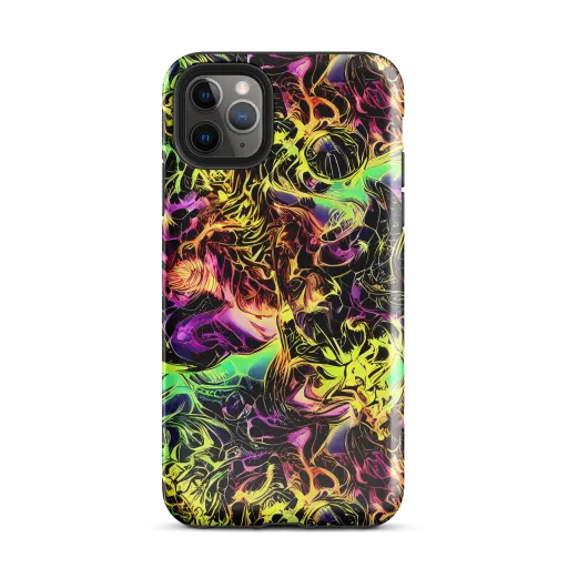 Hypercolor Wilds on a Tough Case for iPhone®