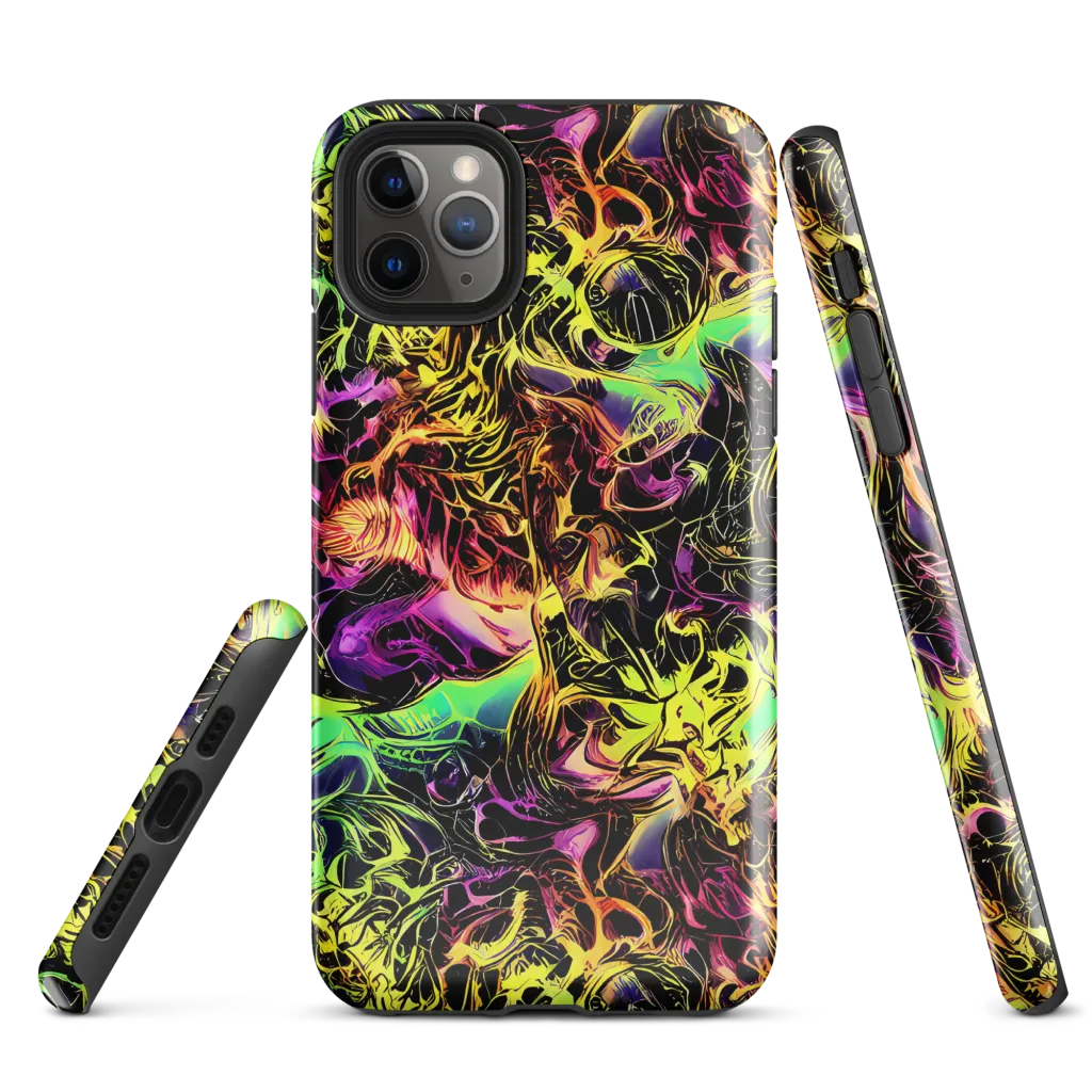 Hypercolor Wilds on Tough Case for iPhone® — Front