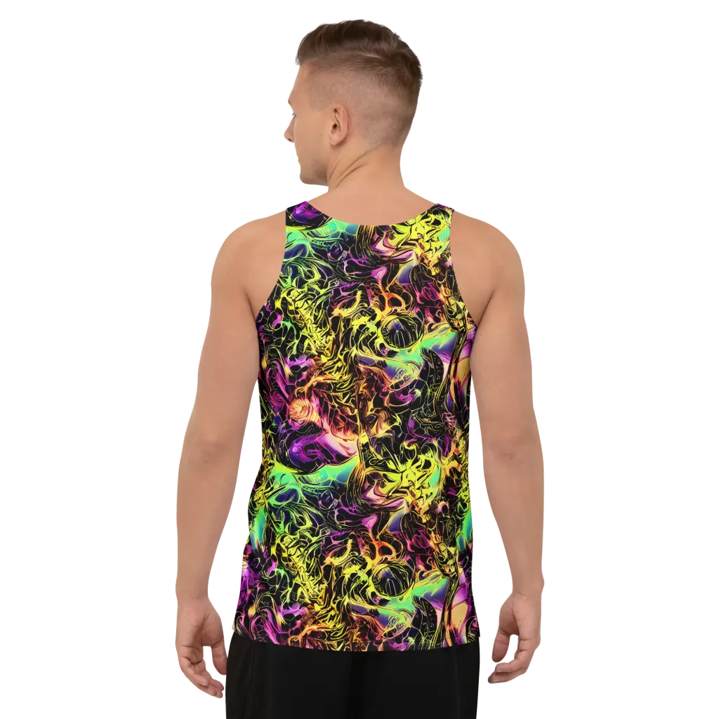 Hypercolor Wilds on Men's Tank Top — Back