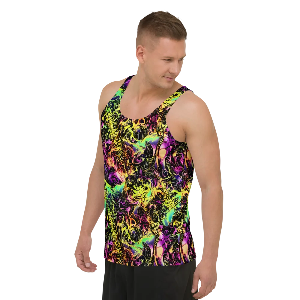 Hypercolor Wilds on Men's Tank Top — Left Front