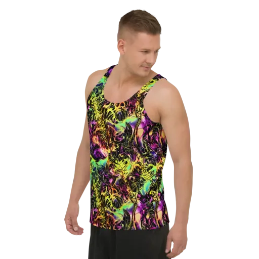 Hypercolor Wilds on a Men's Tank Top