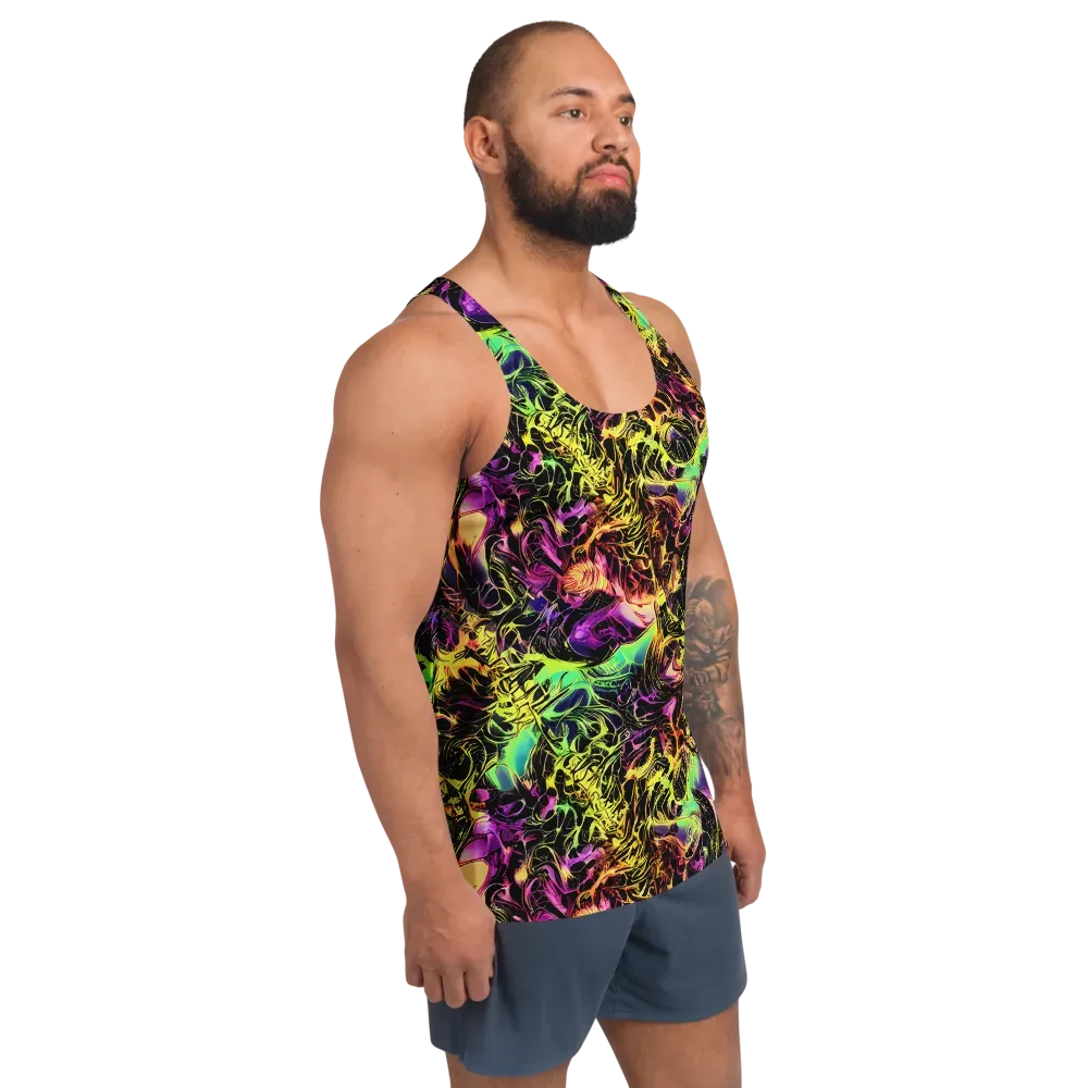Hypercolor Wilds on Men's Tank Top — Right Front
