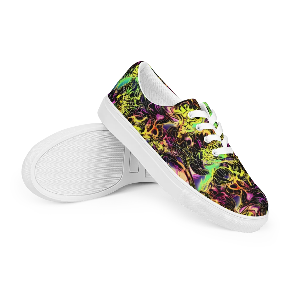 Hypercolor Wilds on Men's Lace-Up Canvas Shoes — Right Front