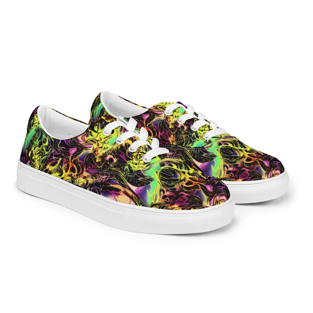 Hypercolor Wilds on Men's Lace-Up Canvas Shoes — Right Front