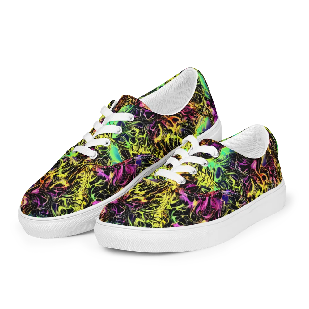 Hypercolor Wilds on Men's Lace-Up Canvas Shoes — Left Front