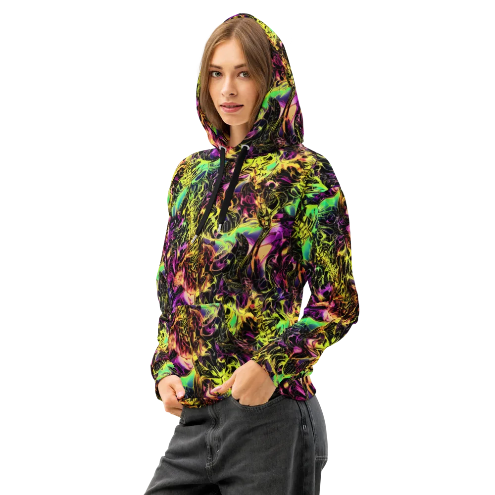 Hypercolor Wilds on Cotton Hoodie — Left Front