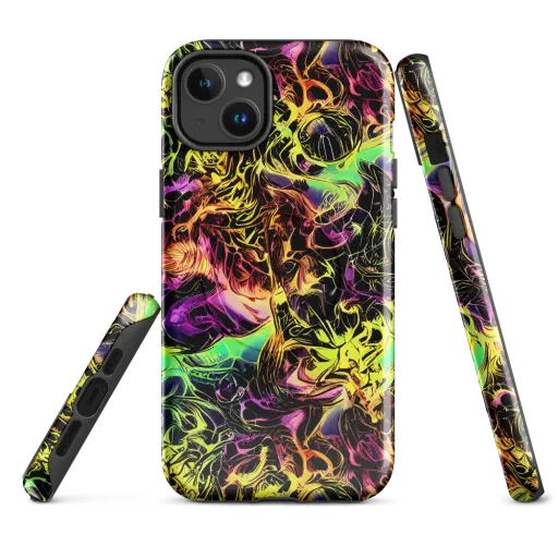 Hypercolor Wilds on a MagSafe Tough Case for iPhone®