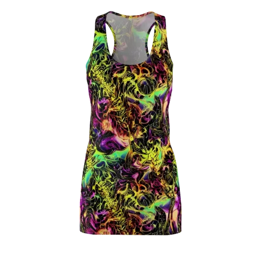Hypercolor Wilds on a Racerback Dress