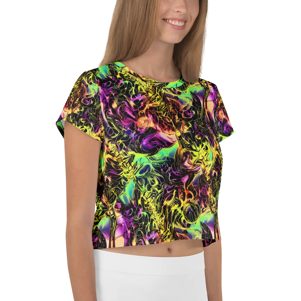 Hypercolor Wilds on Crop Tee — Right