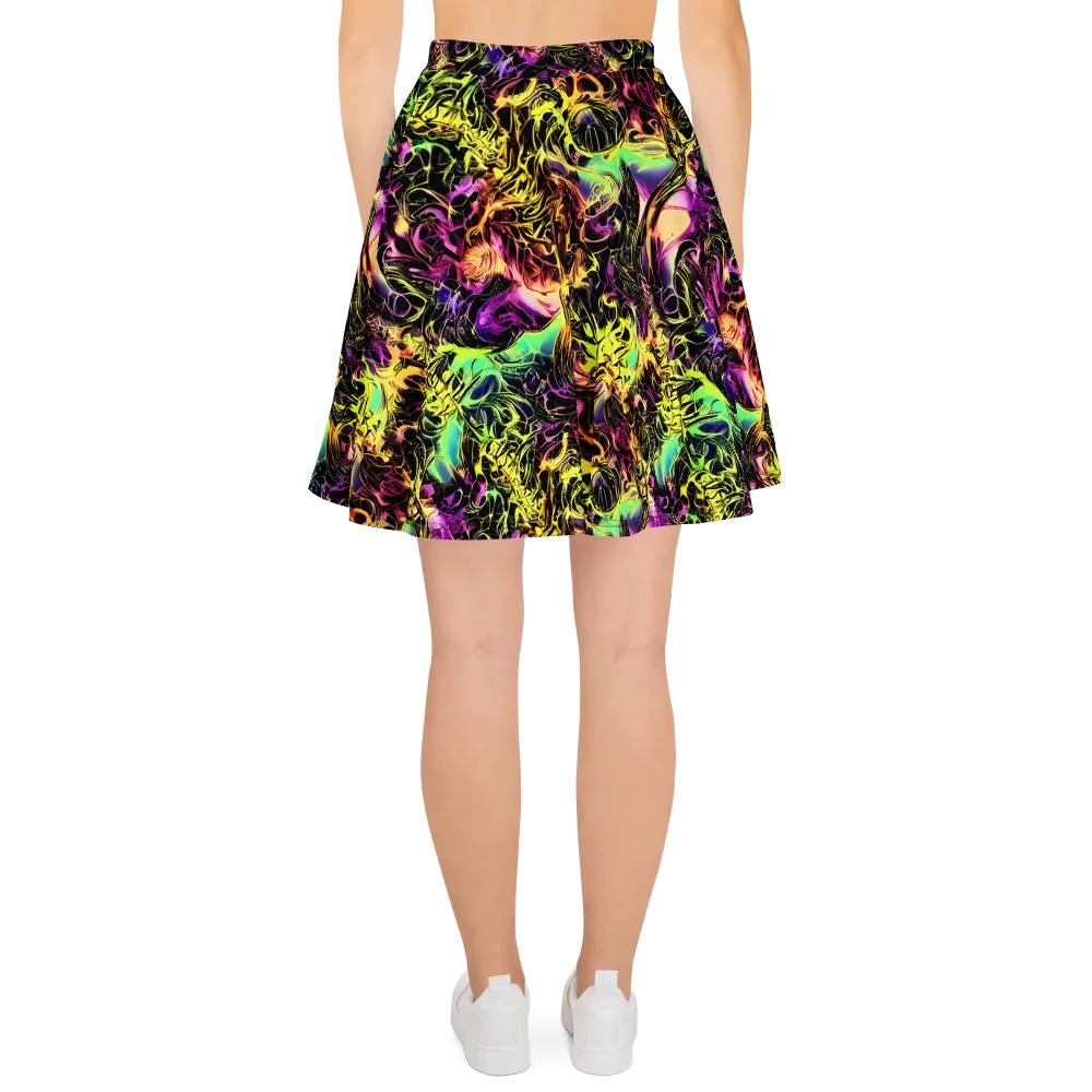 Hypercolor Wilds on Skater Skirt — Back