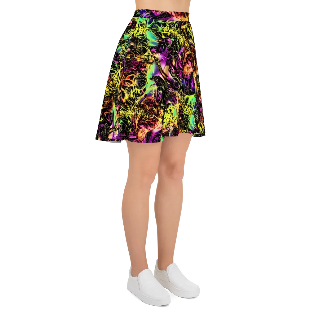 Hypercolor Wilds on Skater Skirt — Right