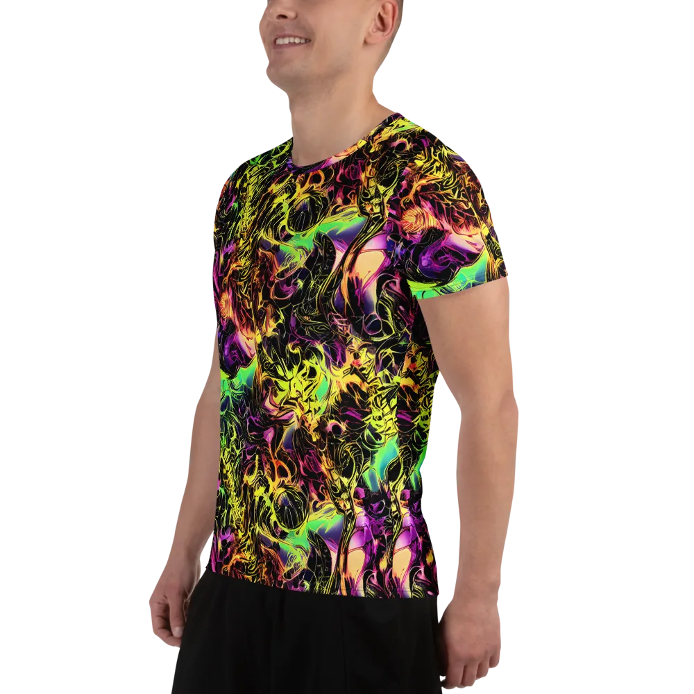 Hypercolor Wilds on Men's Athletic T-Shirt — Left