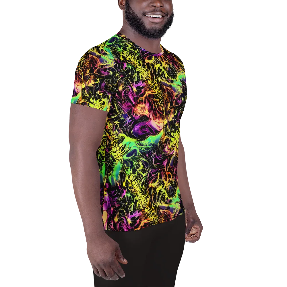 Hypercolor Wilds on Men's Athletic T-Shirt — Right