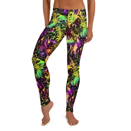 Hypercolor Wilds on a Leggings