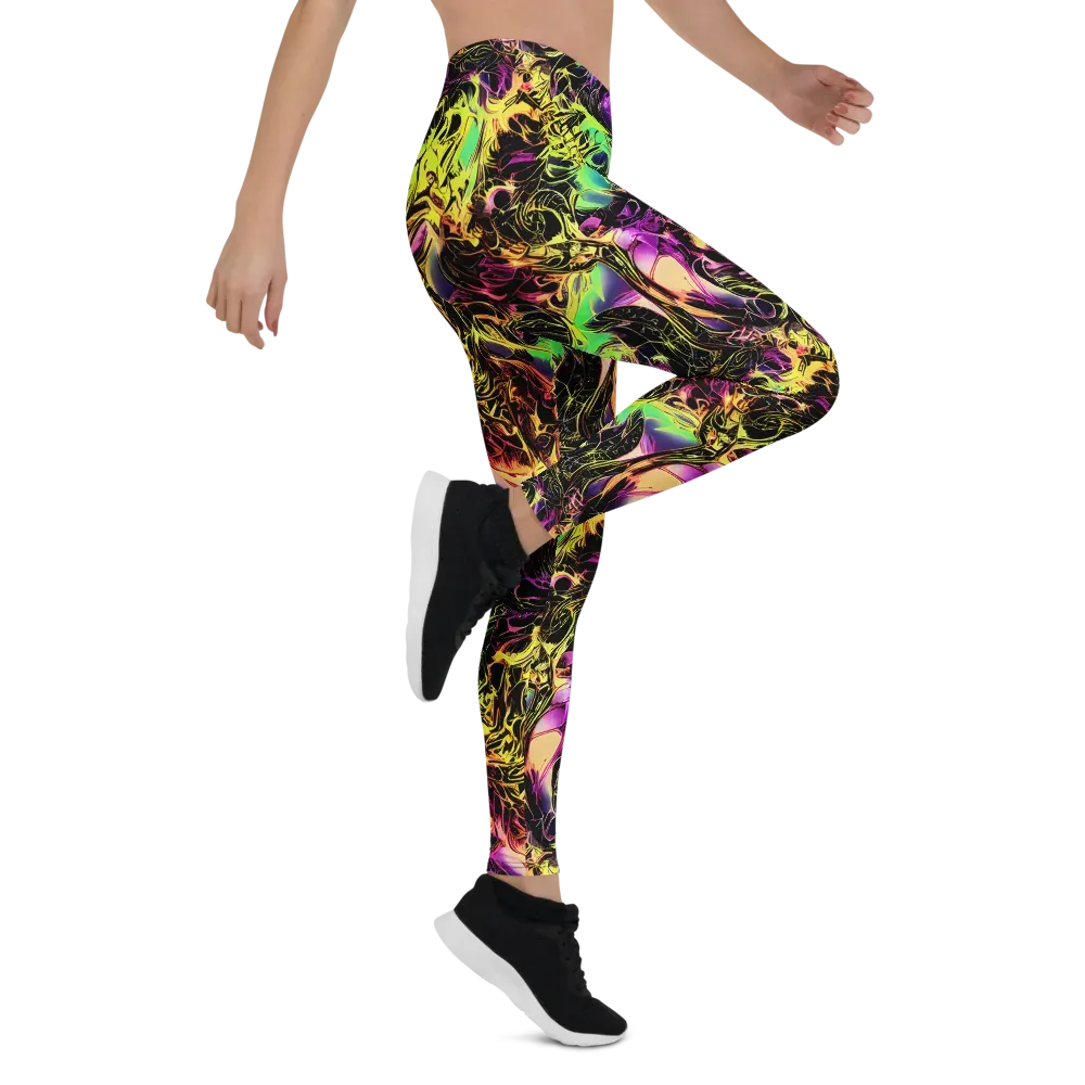 Hypercolor Wilds on Leggings — Right