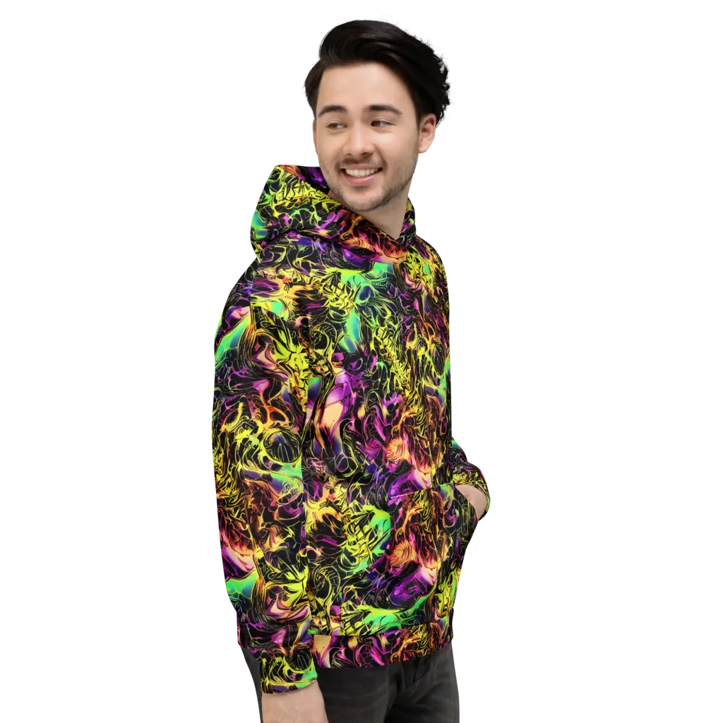 Hypercolor Wilds on Hoodie — Right