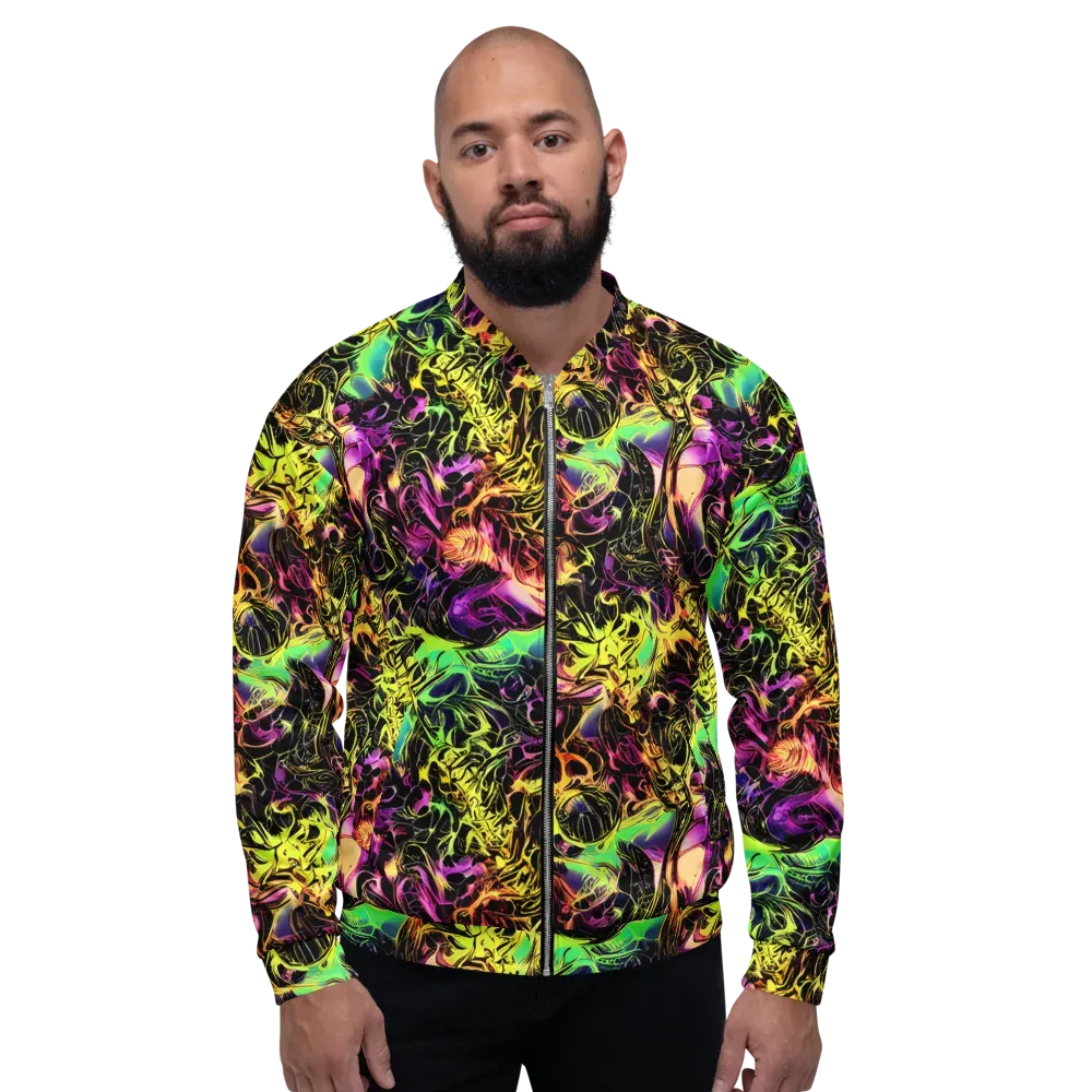 Hypercolor Wilds on Bomber Jacket — Front